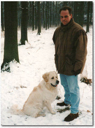 Frank mit Hund